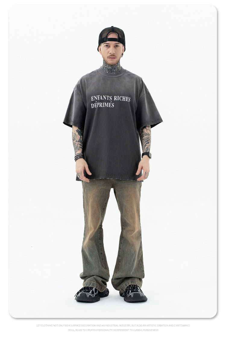 Streetwear Faded Oversized T-Shirt