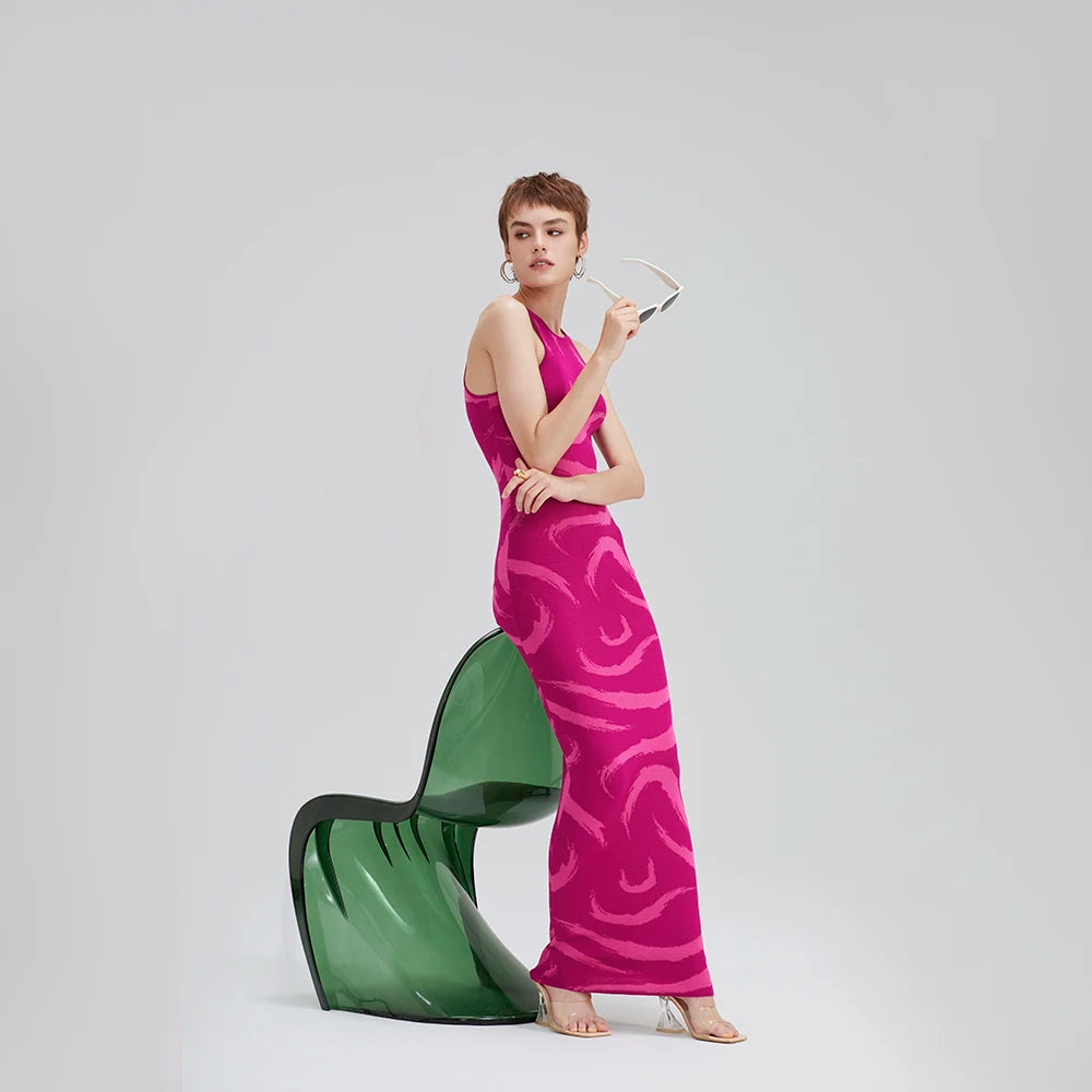 Zebra Pattern Luxury Dress