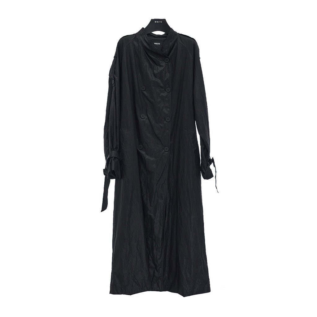 Leather Trench Coat