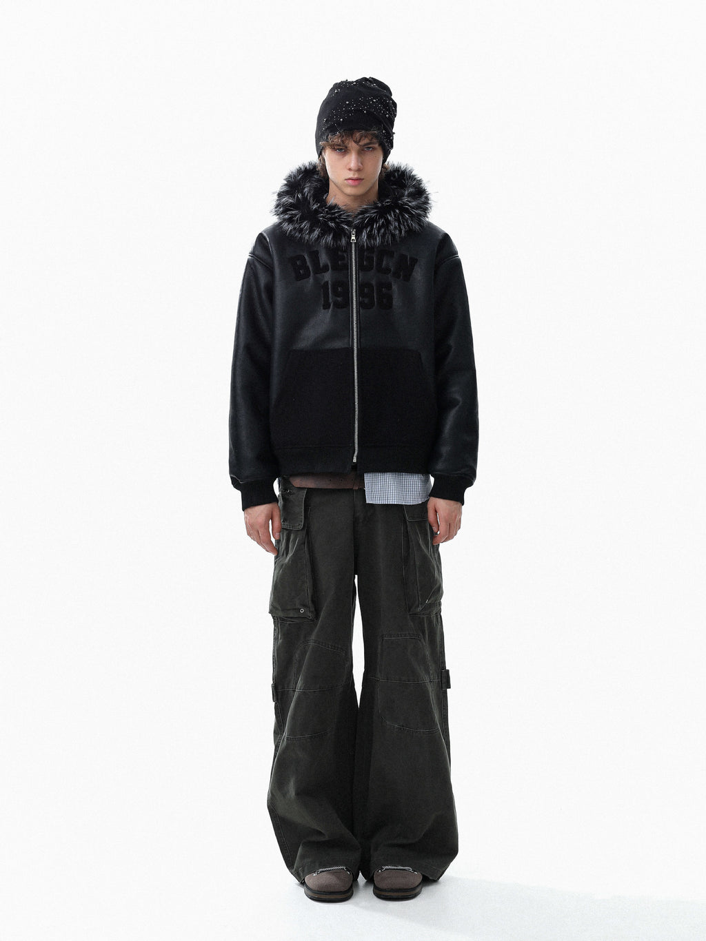 Lambswool Lined Leather Jacket