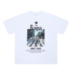 Men's Short Sleeve Rock Print T-Shirt