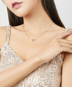 LEUNSA Heart-Shaped Necklace