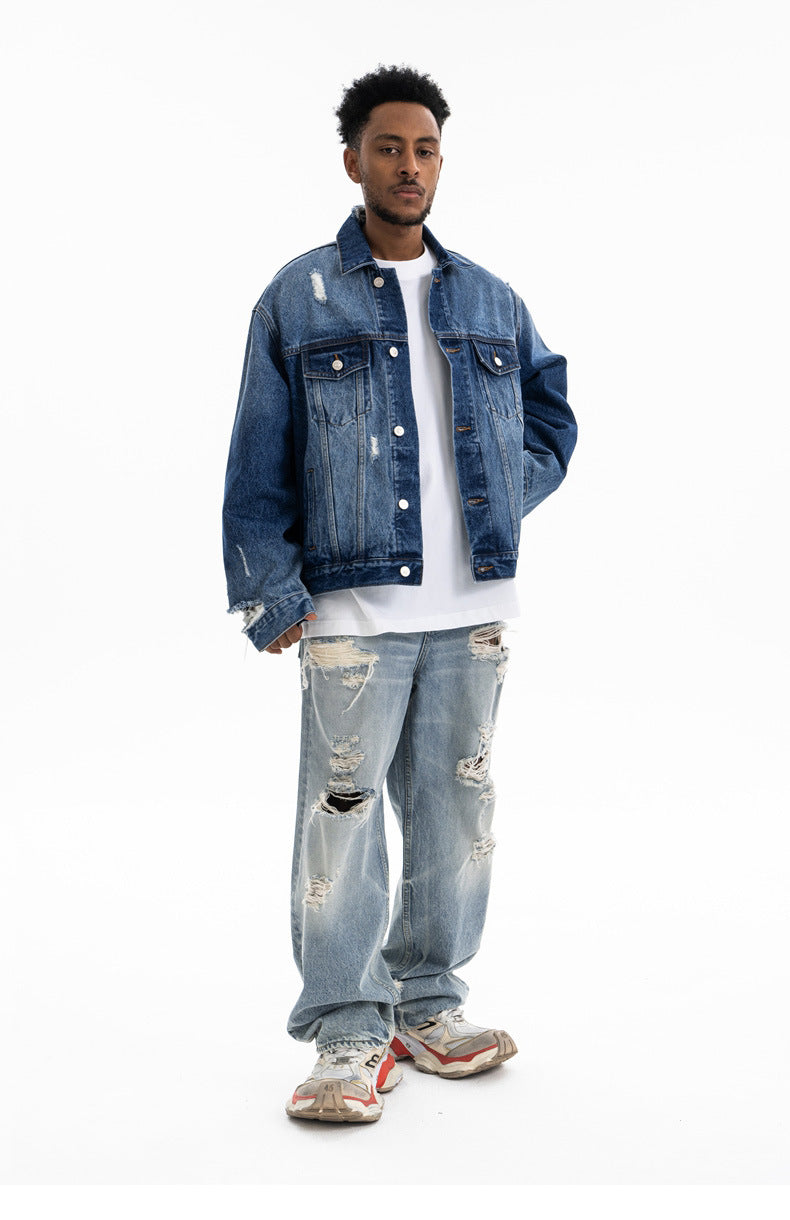 Heavyweight Blue Denim Jacket