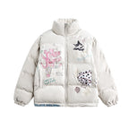 Cotton Graffiti Puffer Jacket