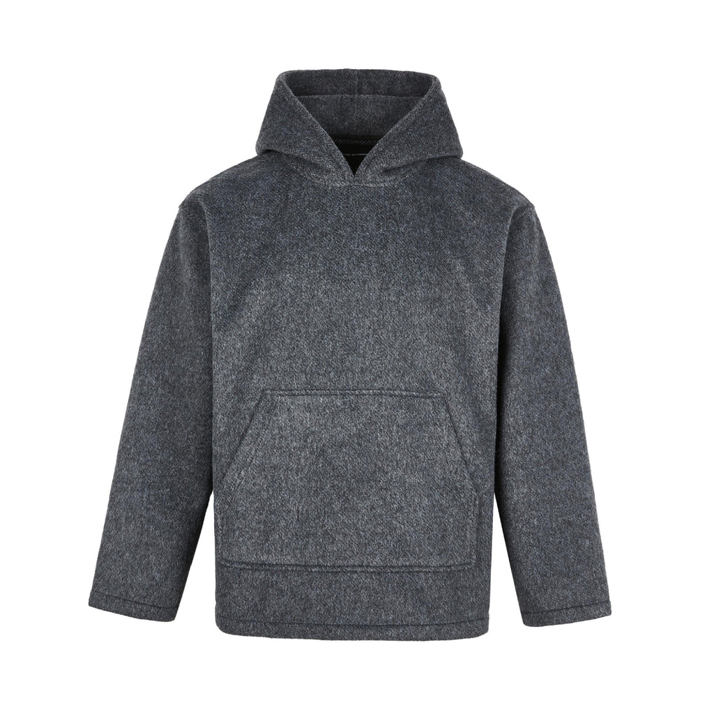 Loose hooded sweatshirt