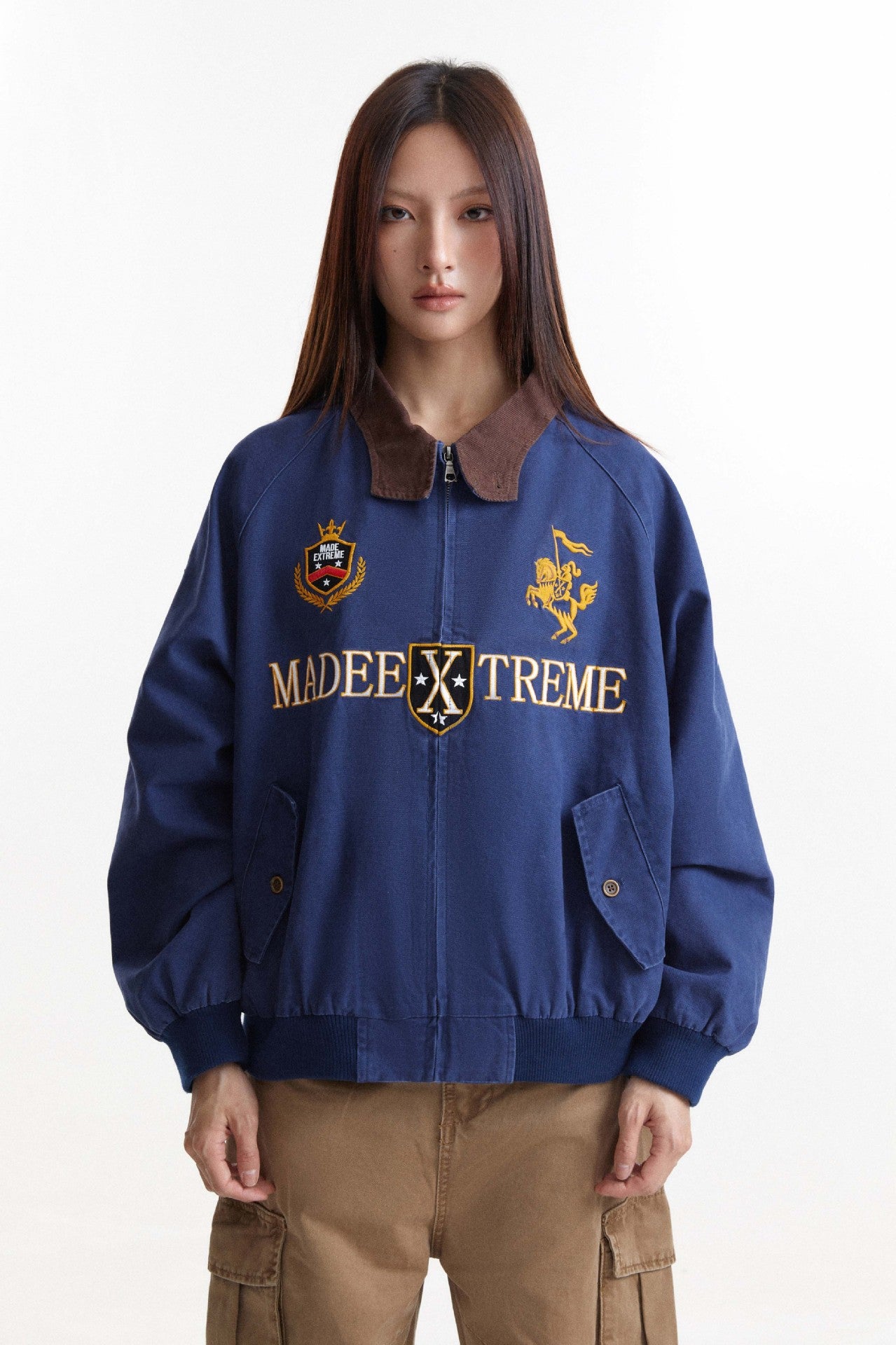 Vintage Detroit Embroidered Jacket