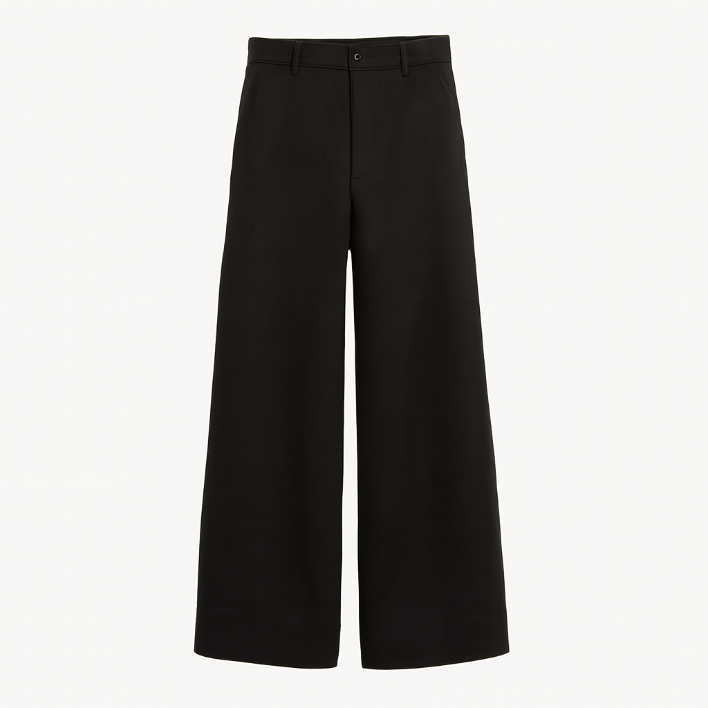 Side split spliced pants