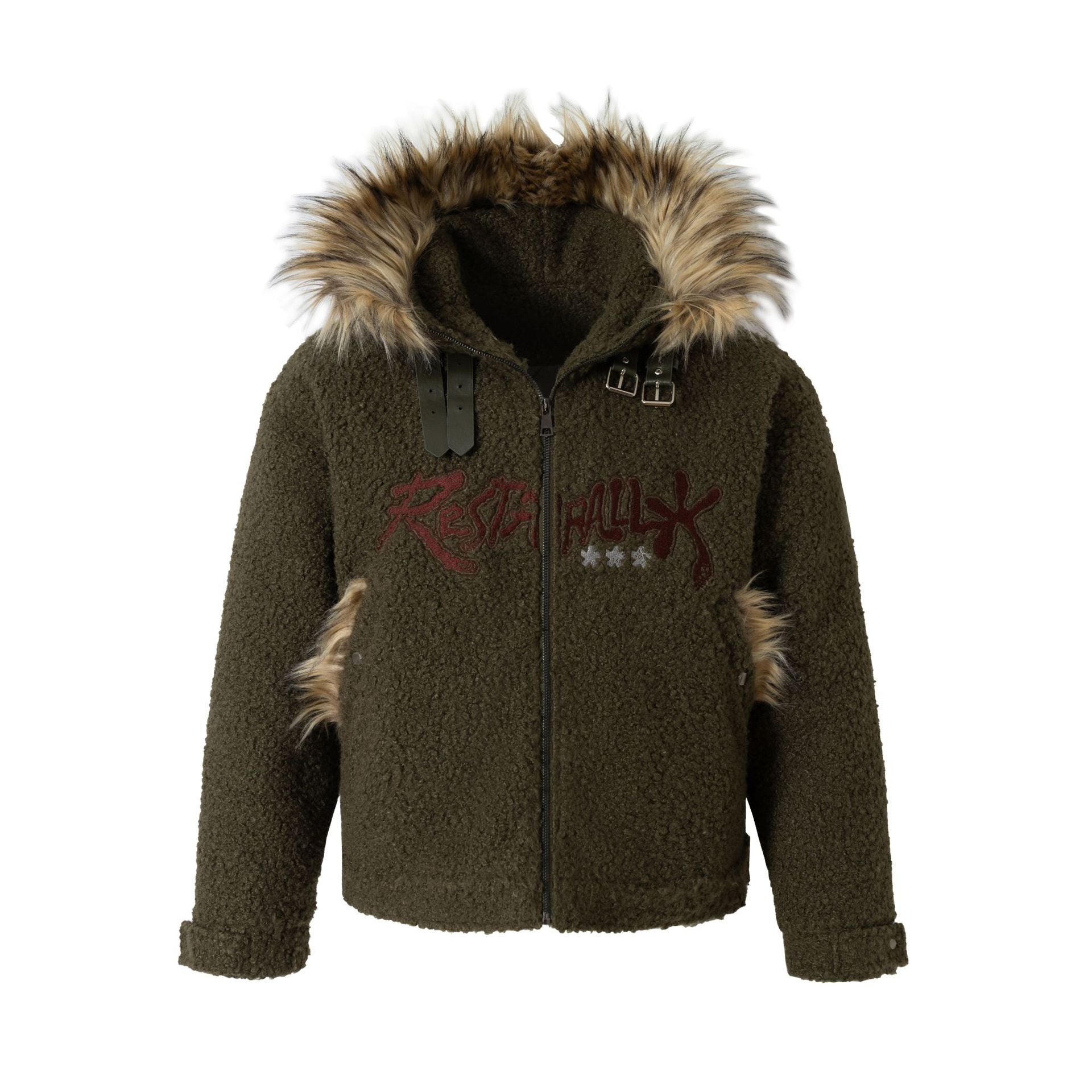 Lamb Wool Cotton Coat Jacket