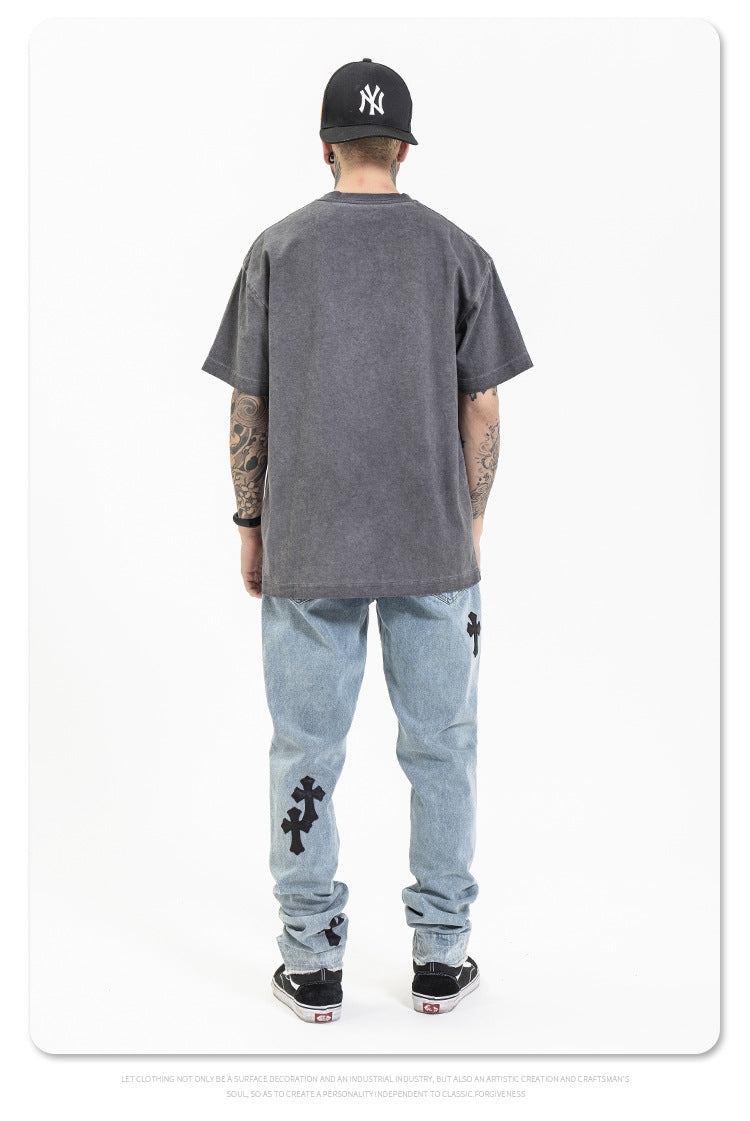 Loose personality rock t-shirt