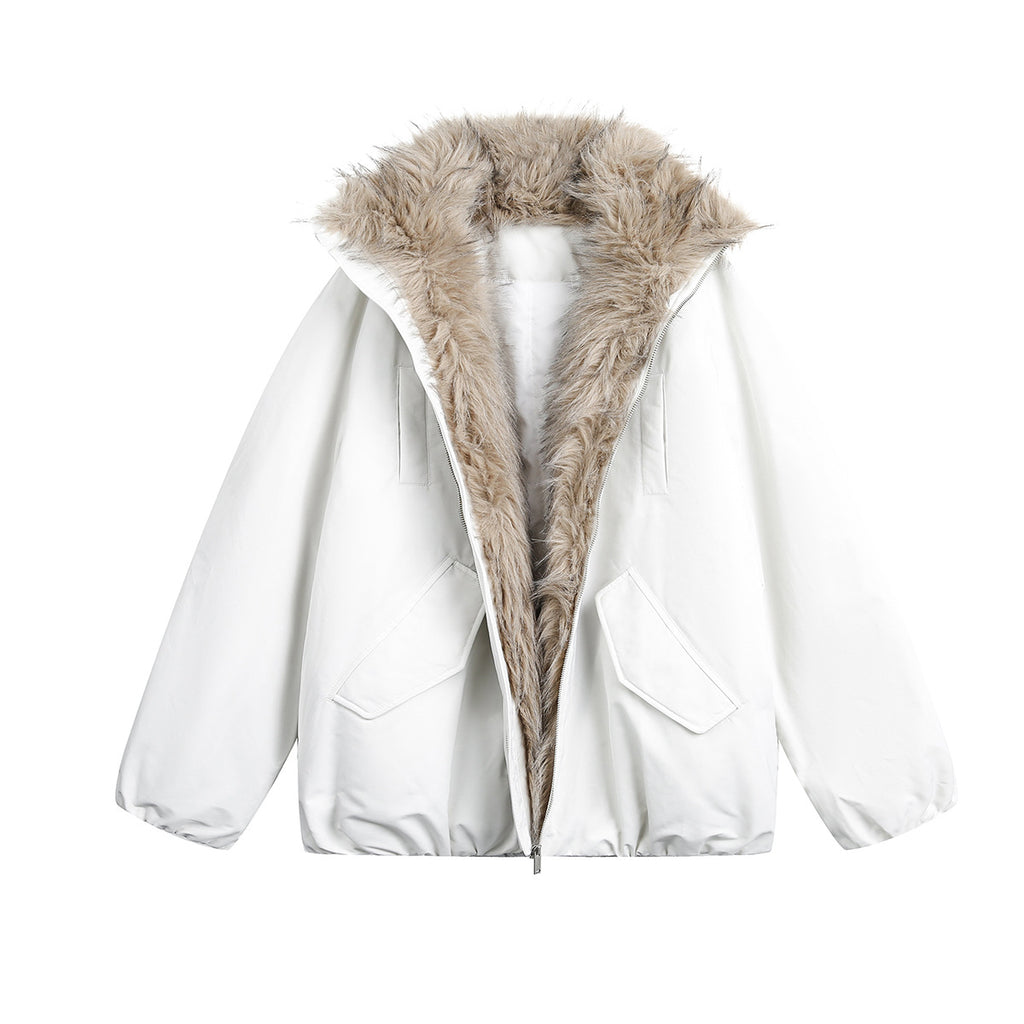 Fur Collar Fleece Jacket