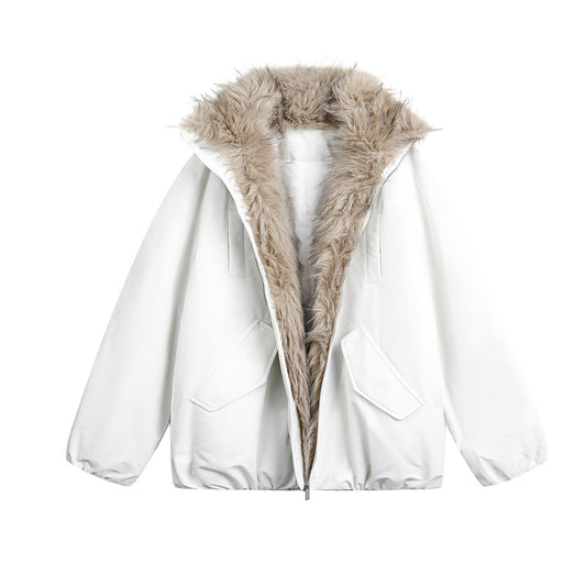 Fur Collar Fleece Jacket