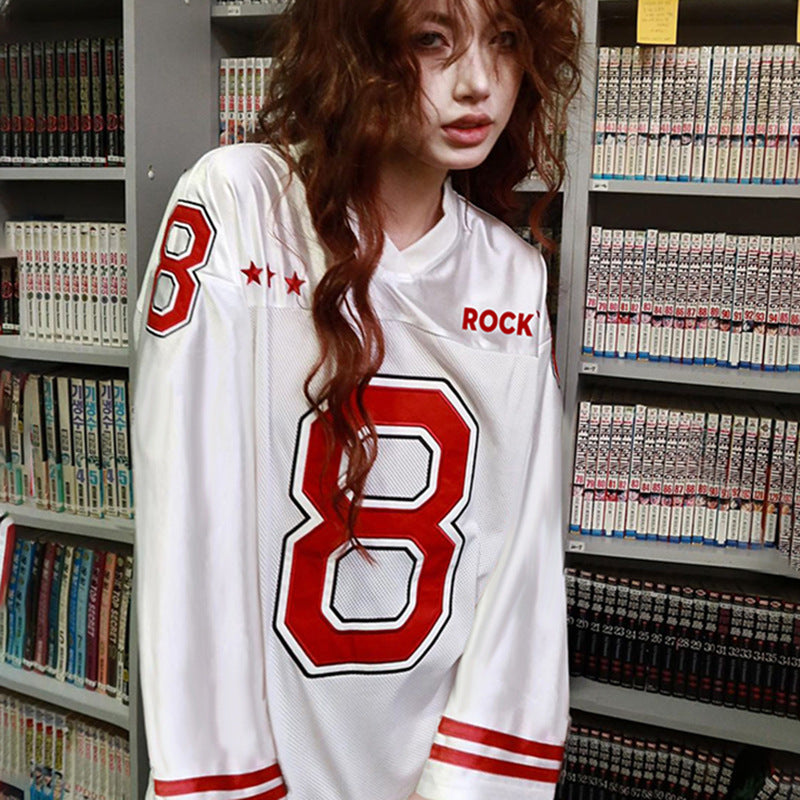 V-neck Sports T-shirt