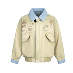 Suede Couple's Cotton Jacket