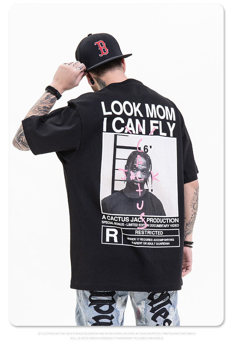 Travis scott style t-shirt