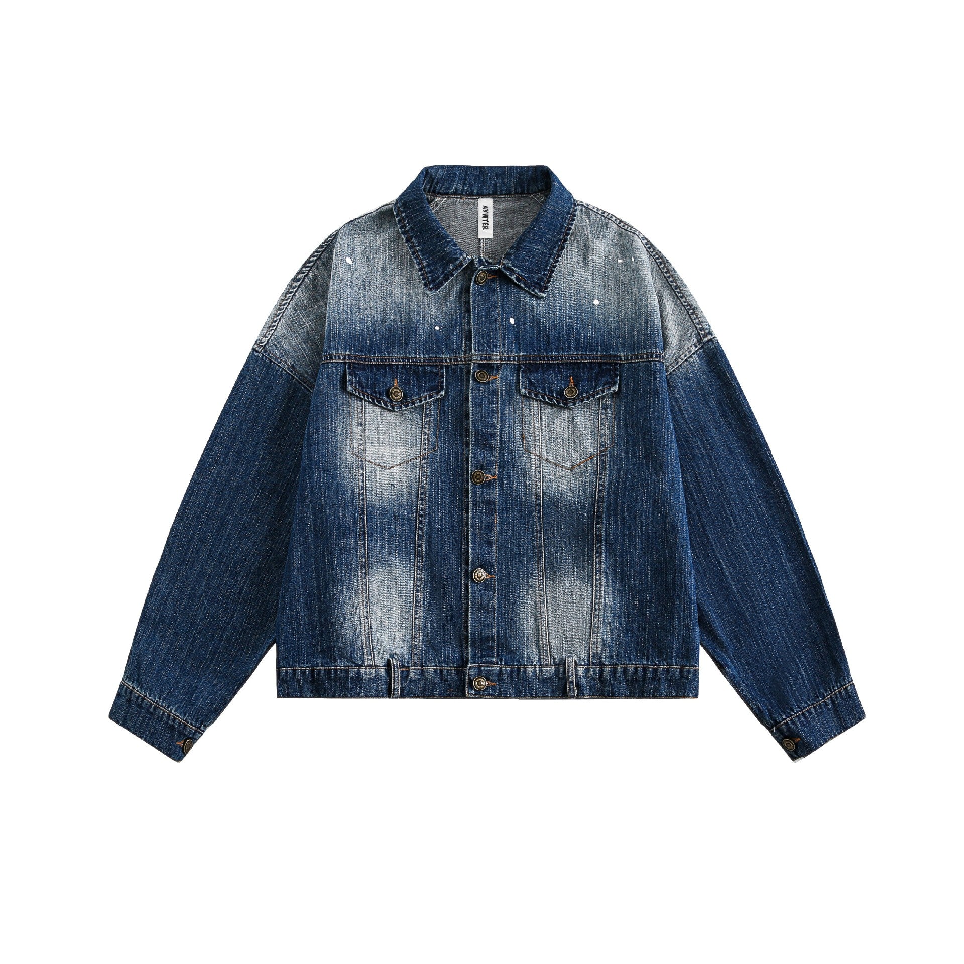 Street Style Deconstructed Denim Jacket