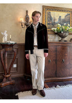 Jacquard Zippered Luxury Jacket