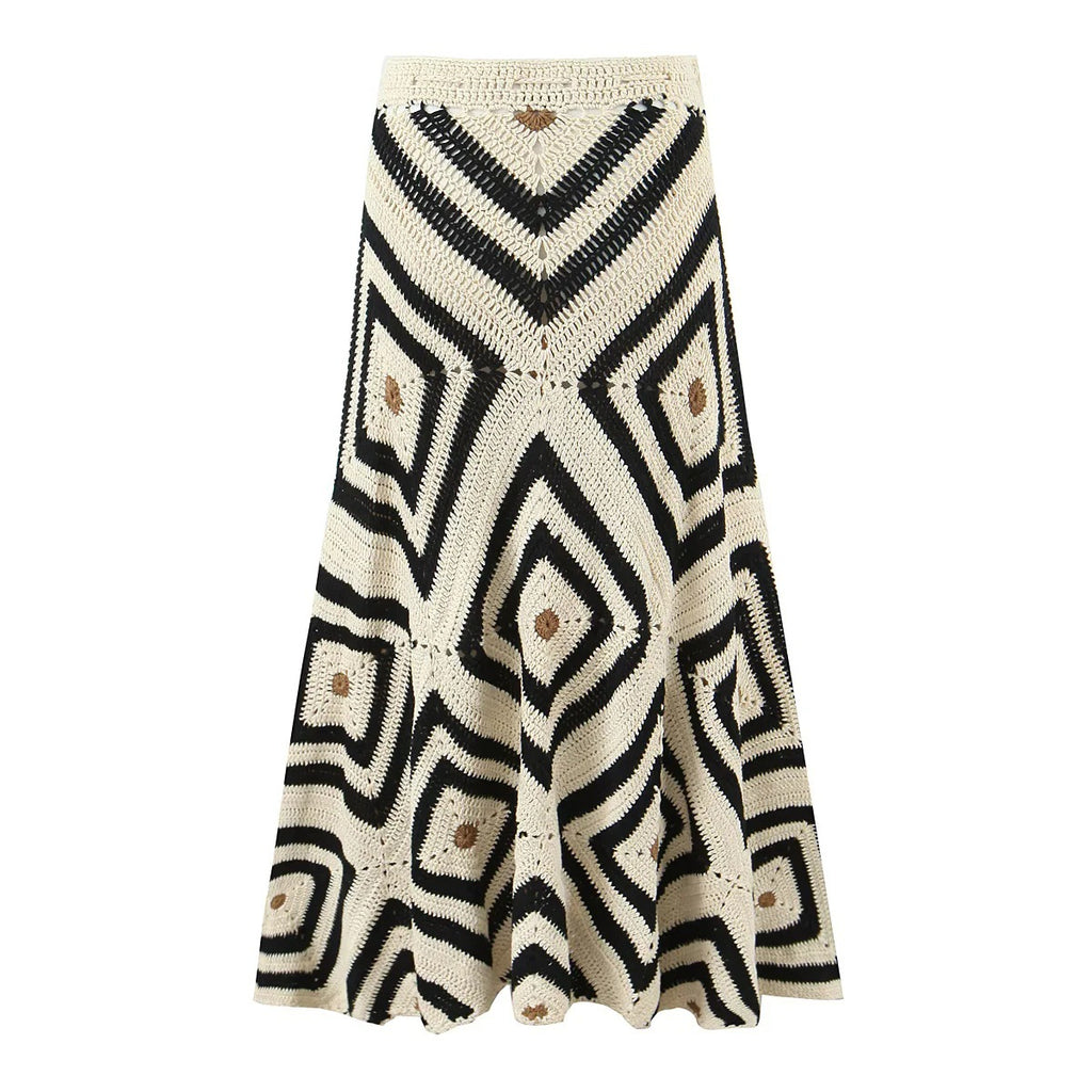 Mid length skirt