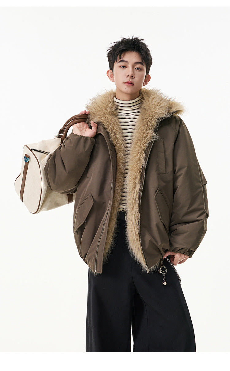 Fur Collar Fleece Jacket