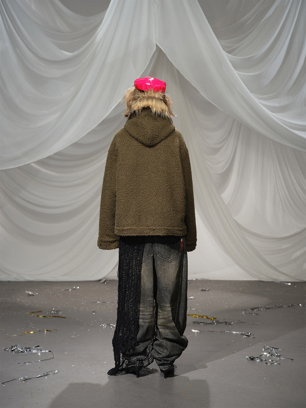 Lamb Wool Cotton Coat Jacket