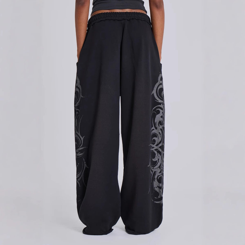 Loose printed pant