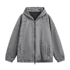 Hooded Thick Cardigan Sweatshirt