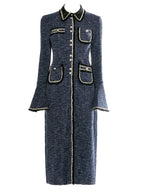 Chic Tweed Elegance Dress