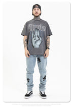 Loose personality rock t-shirt