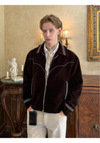 Jacquard Zippered Luxury Jacket