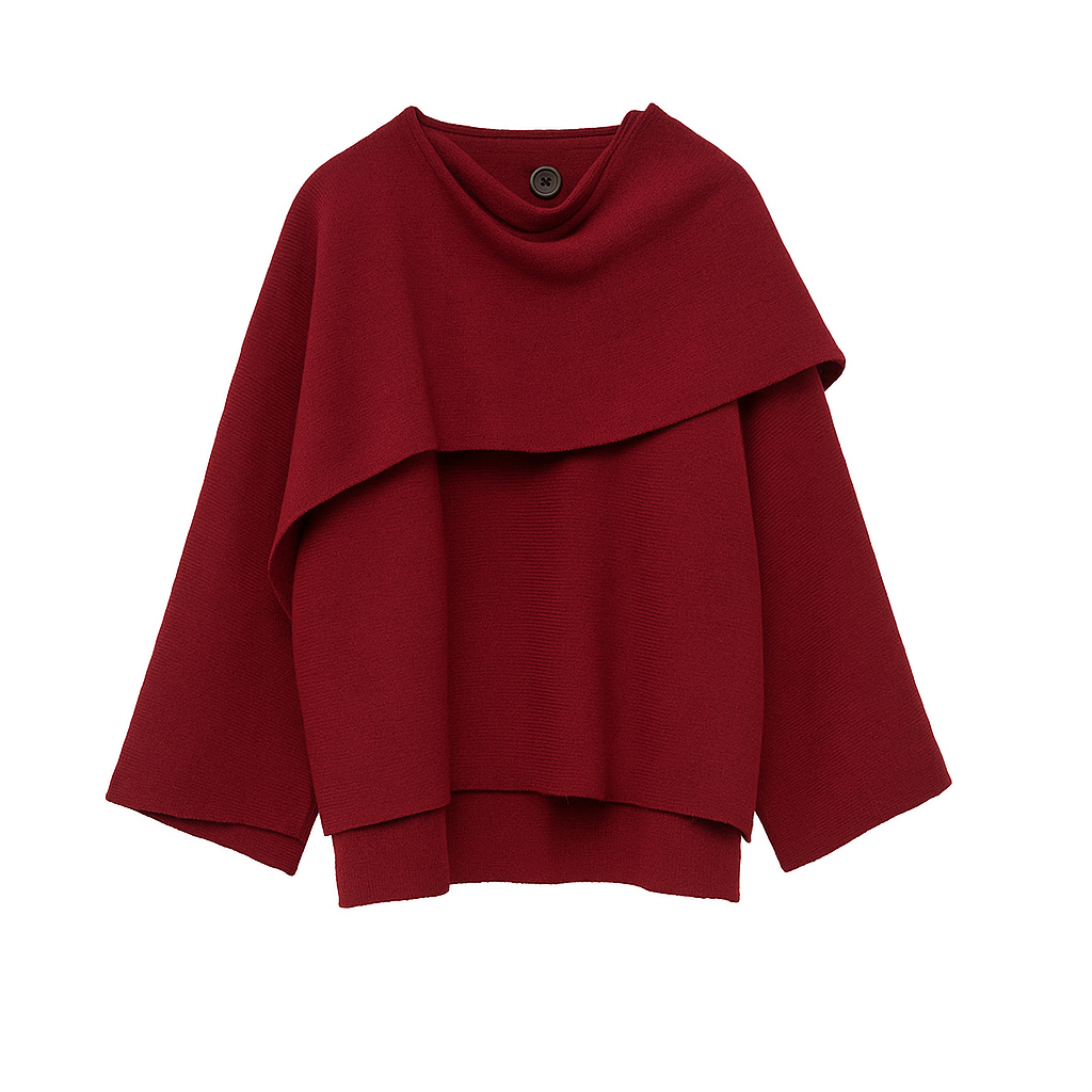 Temperament Cloak Style Sweater