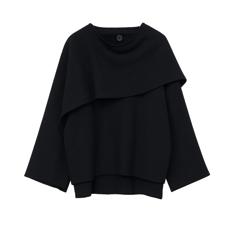 Temperament Cloak Style Sweater