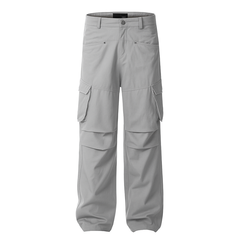 Loose Straight Leg Trousers