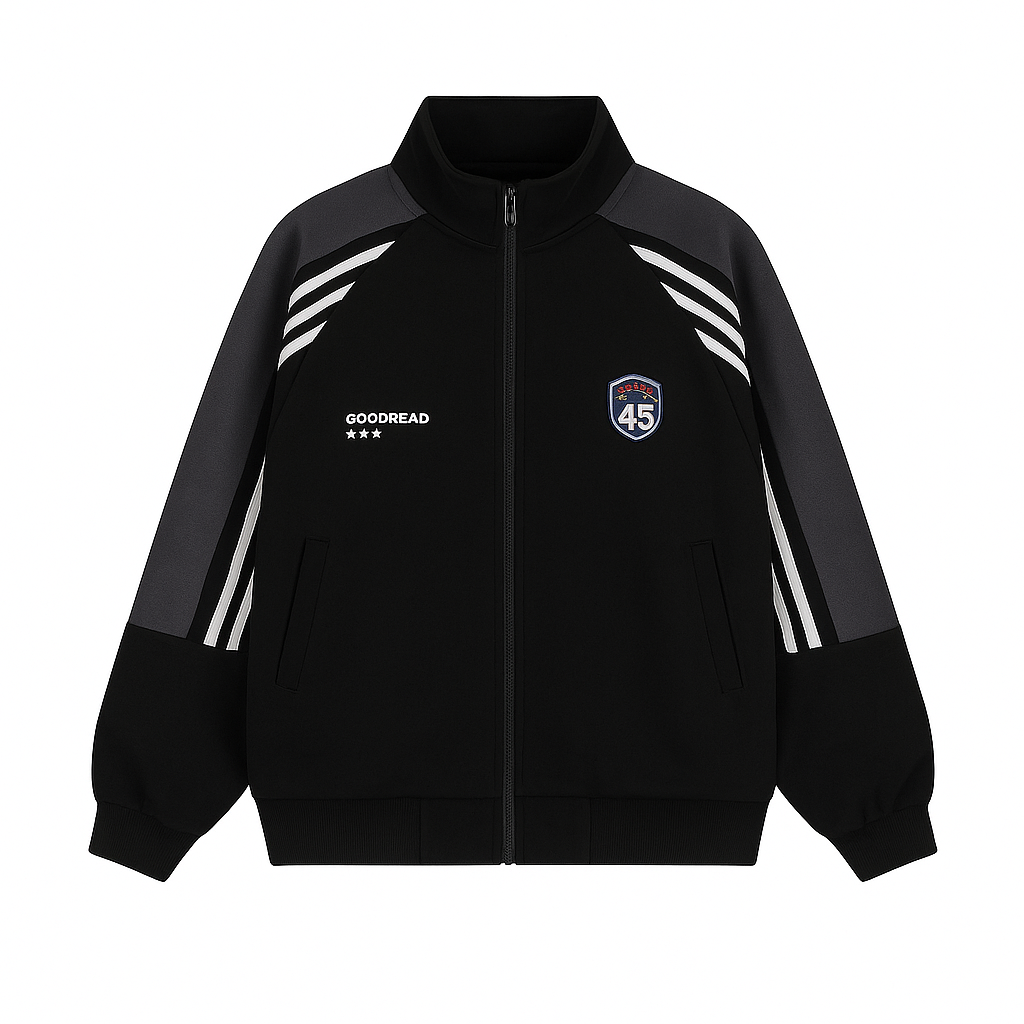 Striped Cardigan Sweatshirt Jacket