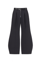 Soft Fabric Wide-Leg Trousers