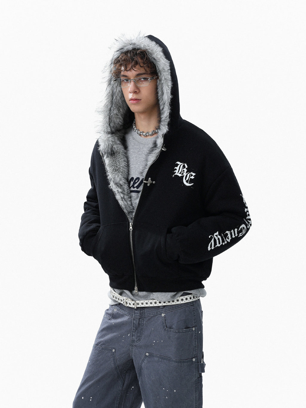 Velourline Hooded Jacket