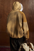 Shearling Cotton Coat