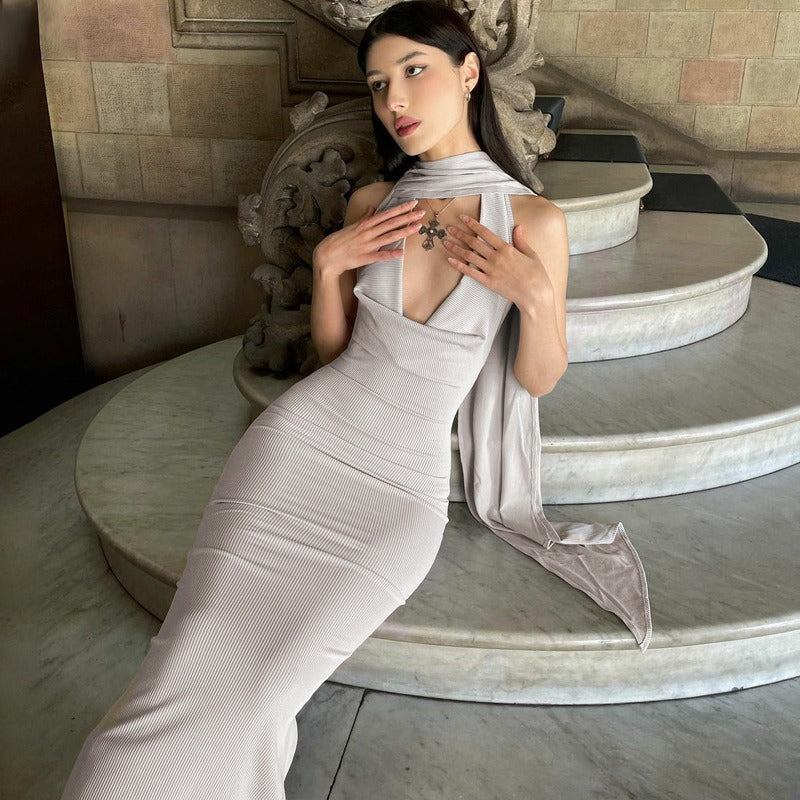 Sleeveless Slim Chic Evening Dresses