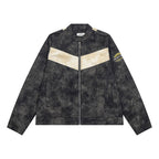 Contrast Collar Jacket