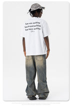 Angel Letter Print Crew Neck T-Shirt