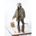 Detachable Collar With Cotton Jacket