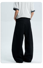 Tapered legs casual pants