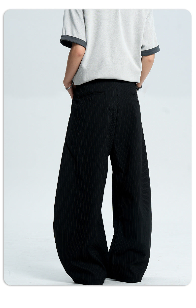 Tapered legs casual pants