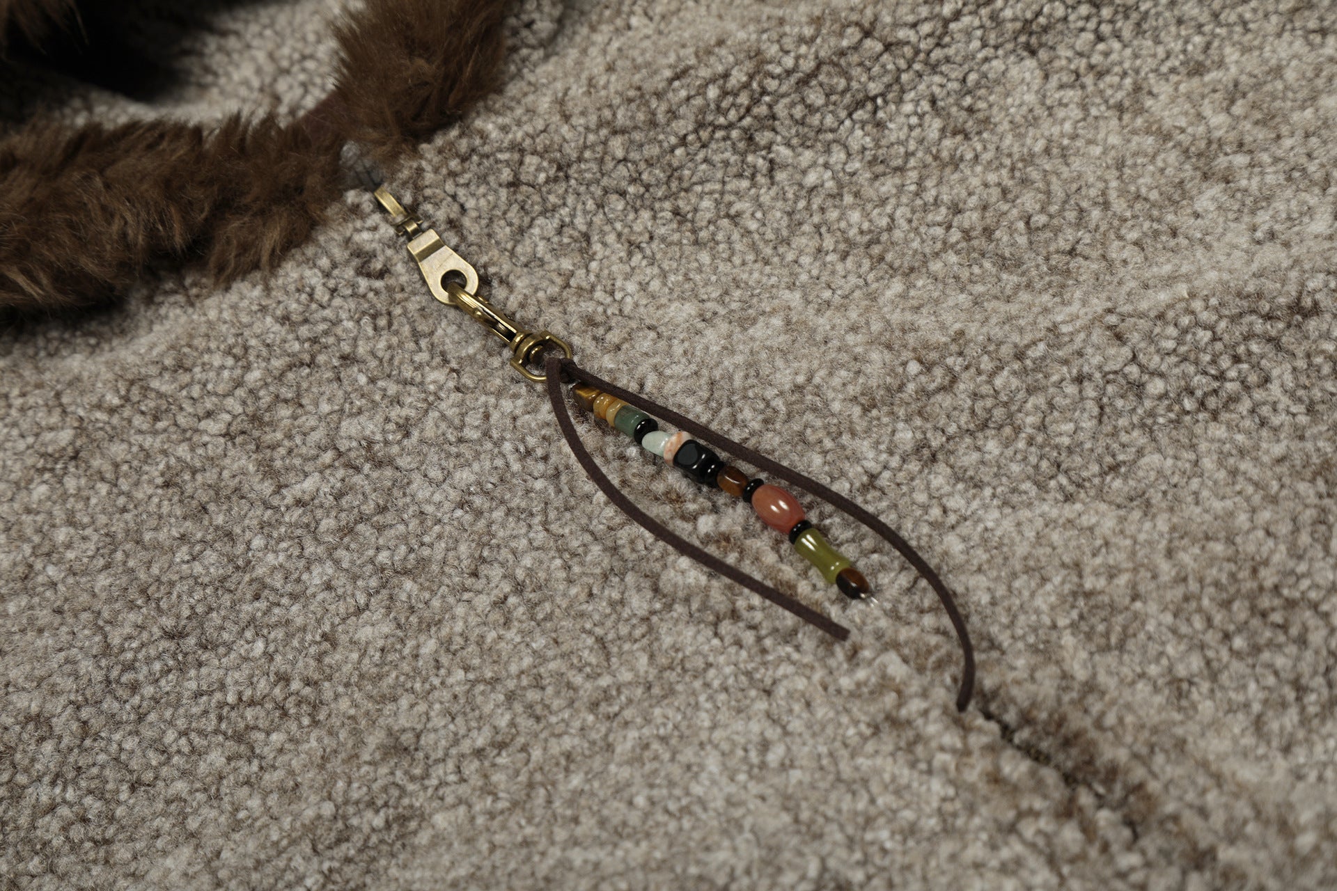 Short Imitation Lamb Wool Cotton Jacket