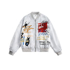 Street Graffiti Pioneer Flight Jacket