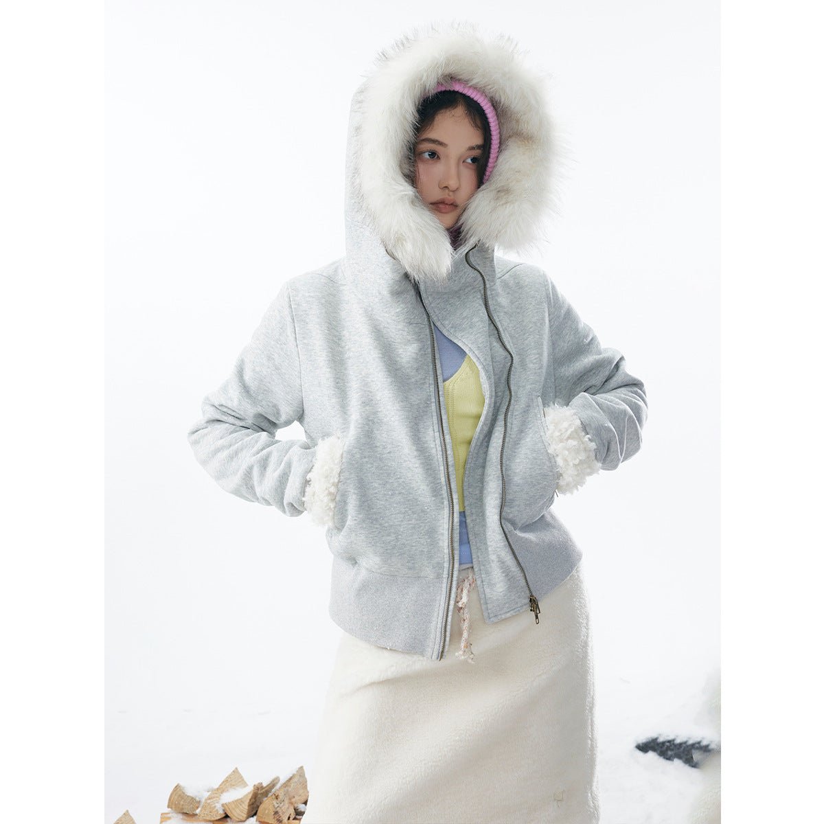 Fleece Lined Cotton Jacket