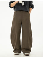 Side split spliced pants