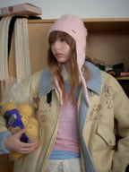 Suede Couple's Cotton Jacket