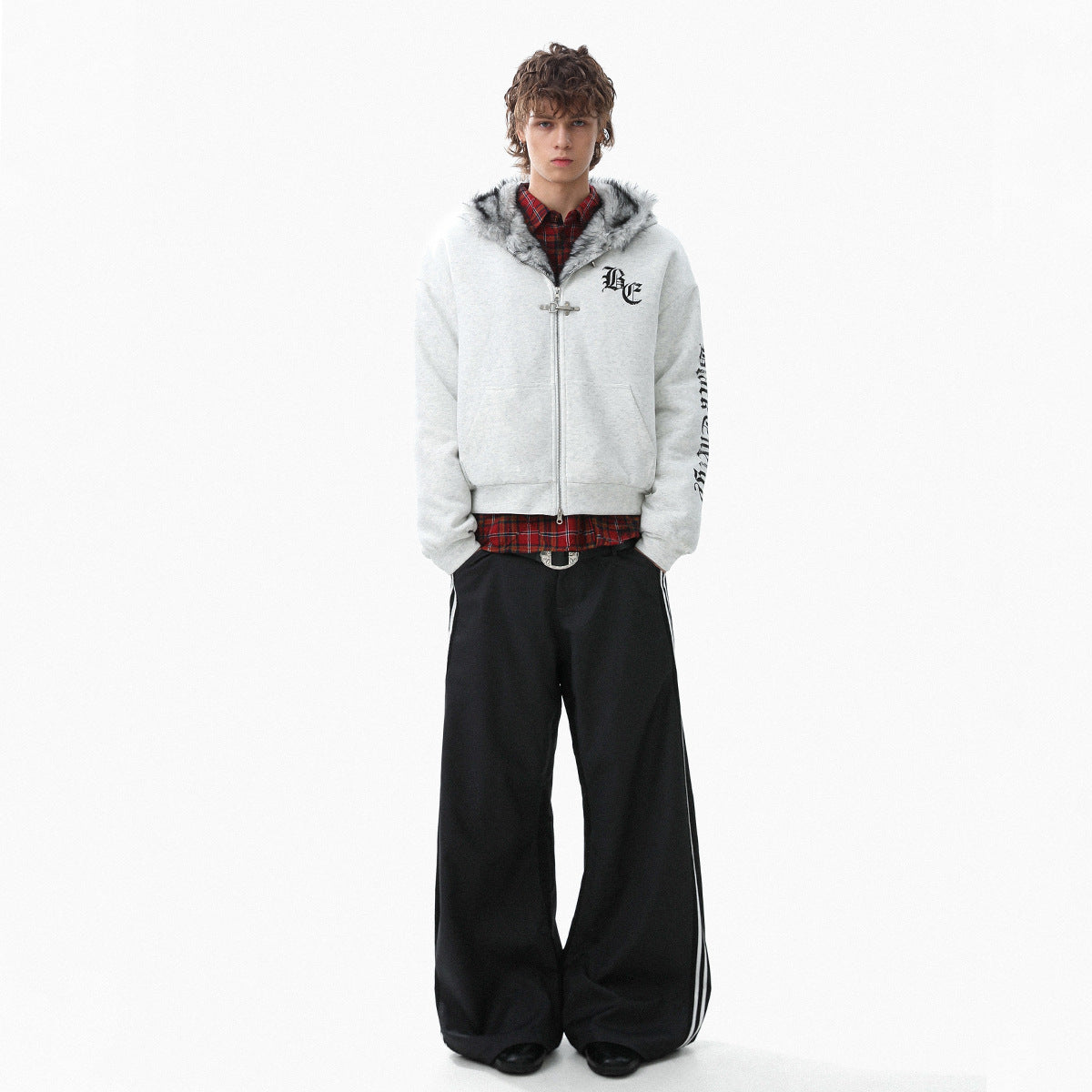 Velourline Hooded Jacket