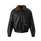 Detachable Fur Collar Jacket
