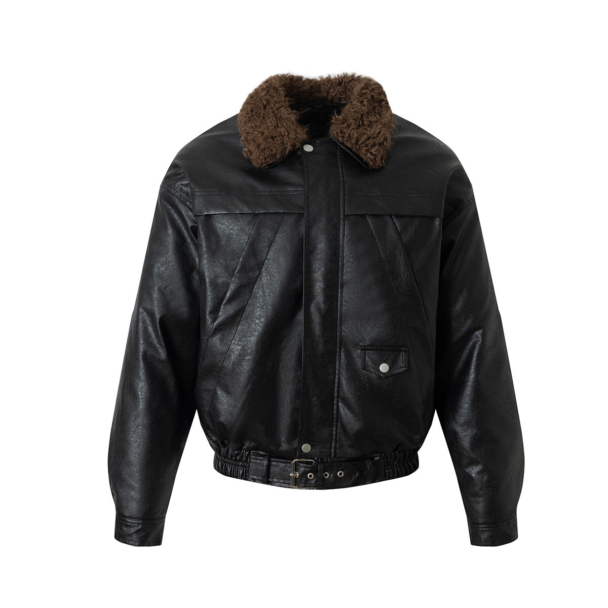 Detachable Fur Collar Jacket