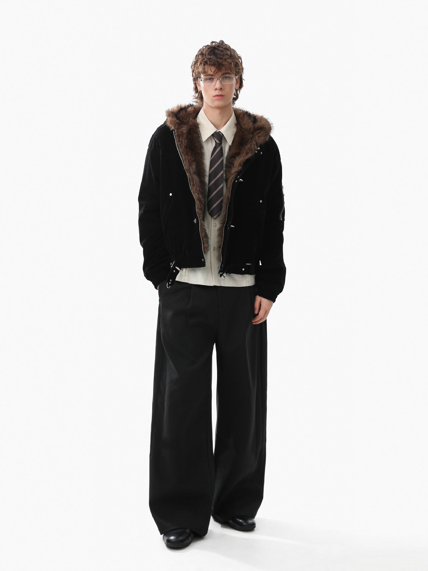 Cozy Cotton Collar Jacket